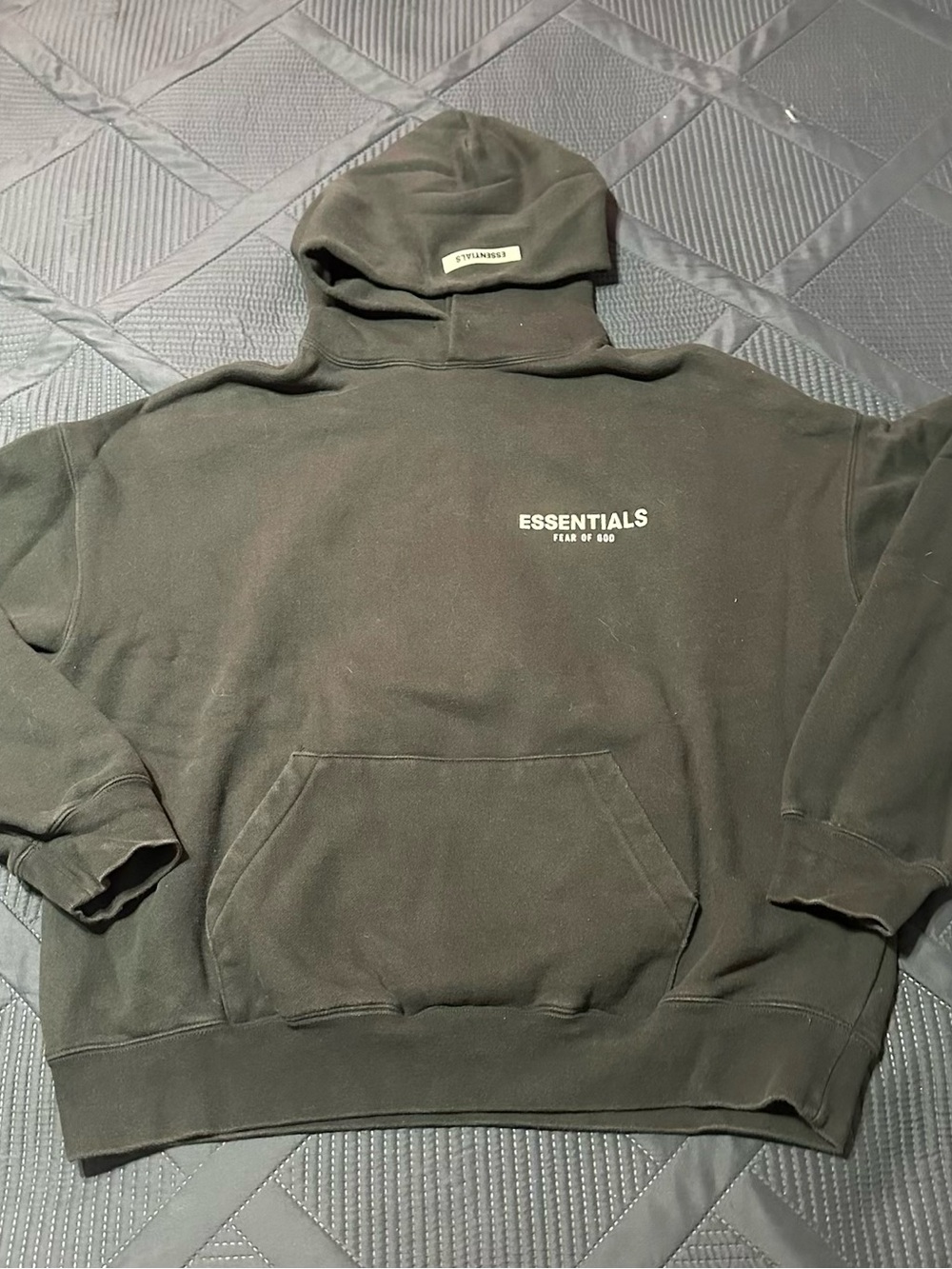 Fear Of God Essential Shaniqwa Jarvis Floral Flowers Hoodie Mens Size M